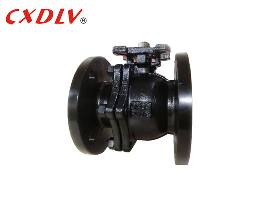 Bộ truyền động DN65 Pneuamtic Van bi thép đúc WCB với bệ gắn