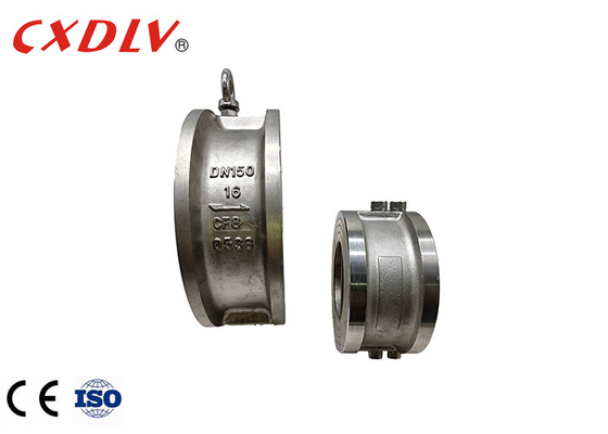 DIN3202 PN16 Van một chiều tấm kép không trở lại CF8 Thân DN600